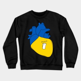 Ukrainian heart Crewneck Sweatshirt